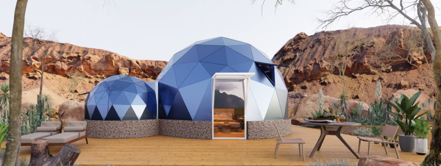 新邵县球形智能光伏玻璃星空房